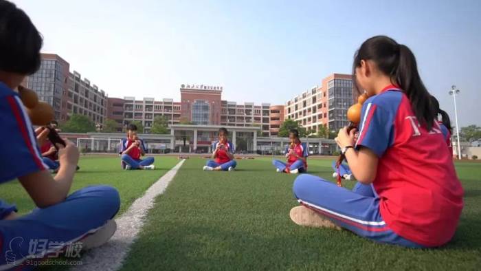 北大公学肇庆实验学校 操场练习 